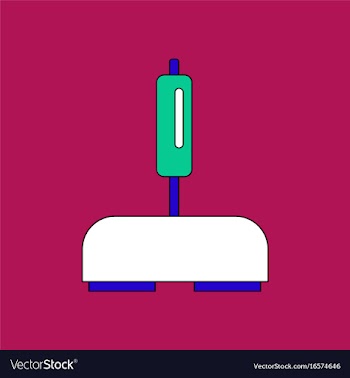 Flat icon design collection playing joystick vector image