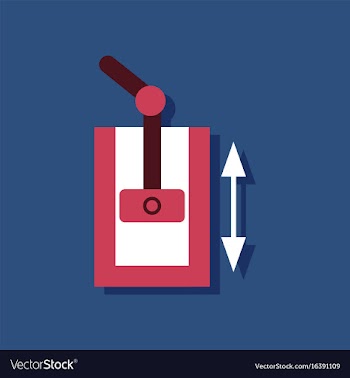 Flat icon design collection pressure in engine in vector image