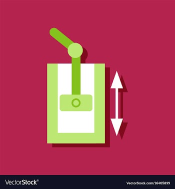 Flat icon design collection pressure in engine in vector image