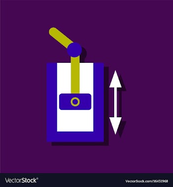 Flat icon design collection pressure in engine in vector image