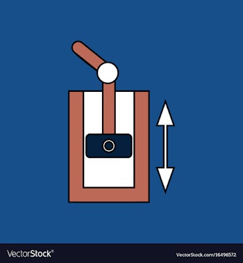 Flat icon design collection pressure in engine vector image