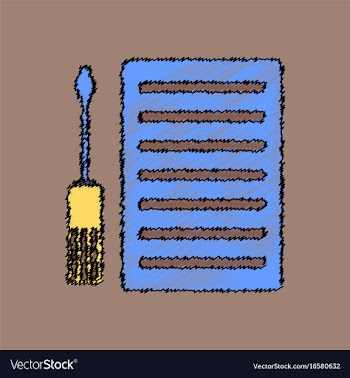Flat icon design collection radiator grille and vector image