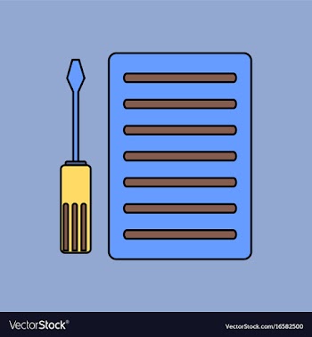 Flat icon design collection radiator grille and vector image