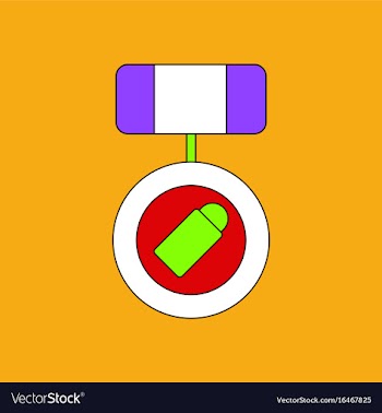 Flat icon design collection rifle magazine with vector image