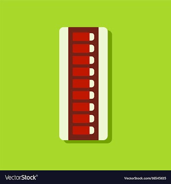 Flat icon design collection rifle magazine with vector image