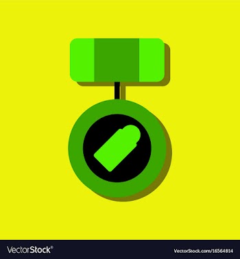 Flat icon design collection rifle magazine with vector image