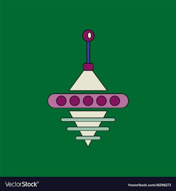 Flat icon design collection rotating whirligig vector image