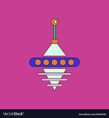 Flat icon design collection rotating whirligig vector image