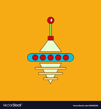 Flat icon design collection rotating whirligig vector image