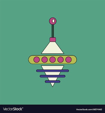 Flat icon design collection rotating whirligig vector image
