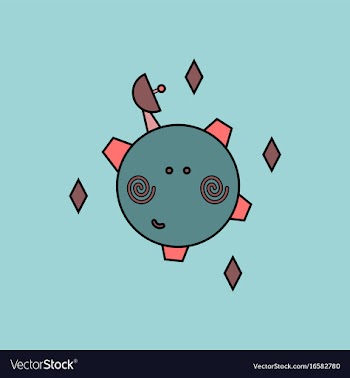 Flat icon design collection satellite and antenna vector image