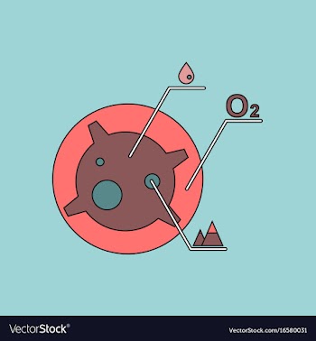Flat icon design collection satellite and elements vector image