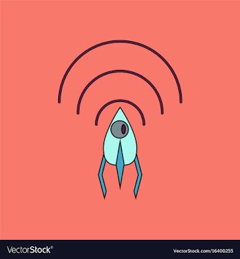 Flat icon design collection satellite and radio vector image