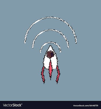 Flat icon design collection satellite and radio vector image