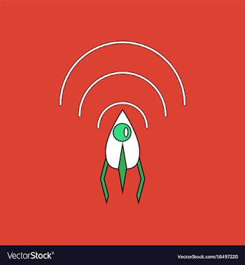 Flat icon design collection satellite and radio vector image