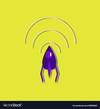 Flat icon design collection satellite and radio vector image