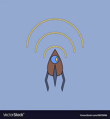 Flat icon design collection satellite and radio vector image