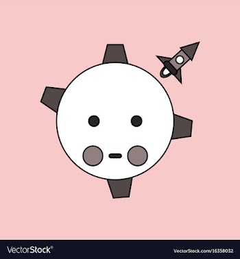 Flat icon design collection satellite and space vector image