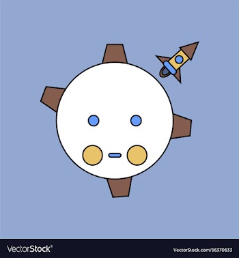 Flat icon design collection satellite and space vector image
