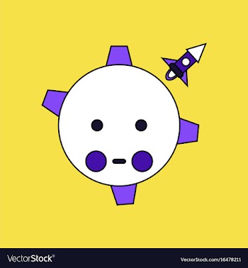 Flat icon design collection satellite and space vector image