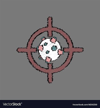 Flat icon design collection satellite at gunpoint vector image
