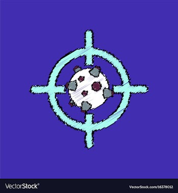 Flat icon design collection satellite at gunpoint vector image