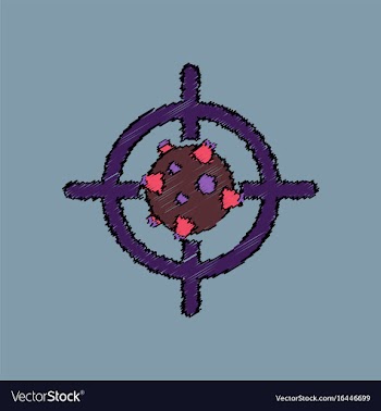 Flat icon design collection satellite at gunpoint vector image