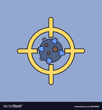 Flat icon design collection satellite at gunpoint vector image