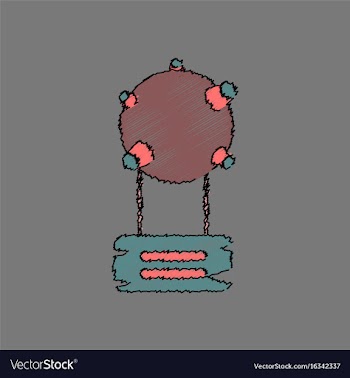 Flat icon design collection satellite base in vector image