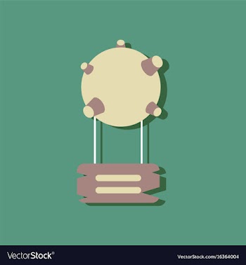Flat icon design collection satellite base in vector image