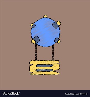 Flat icon design collection satellite base in vector image
