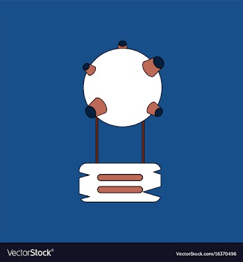Flat icon design collection satellite base vector image