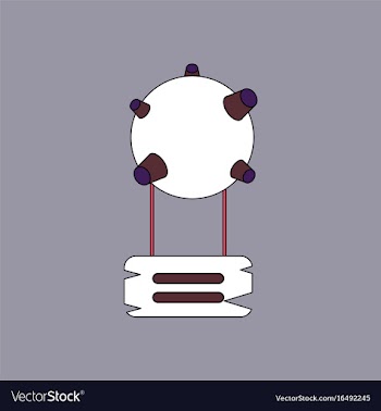 Flat icon design collection satellite base vector image