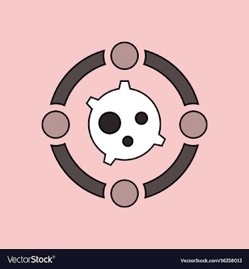 Flat icon design collection satellite between vector image