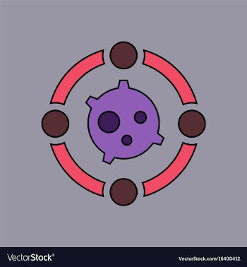 Flat icon design collection satellite between vector image