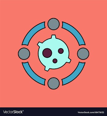 Flat icon design collection satellite between vector image
