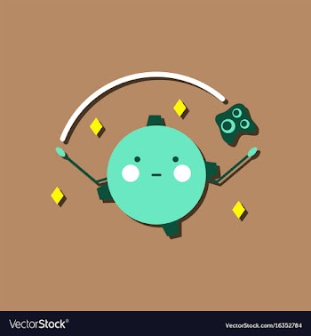 Flat icon design collection satellite in space in vector image