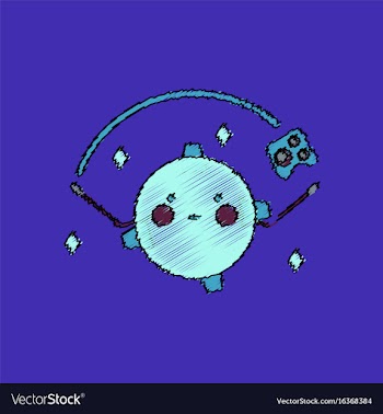 Flat icon design collection satellite in space in vector image