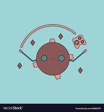 Flat icon design collection satellite in space vector image