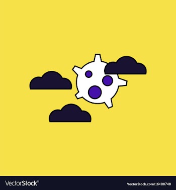 Flat icon design collection satellite in the sky vector image