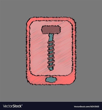 Flat icon design collection screw sign in vector image