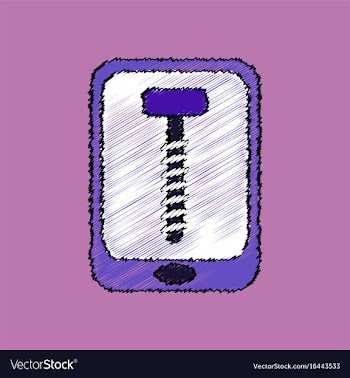 Flat icon design collection screw sign in vector image