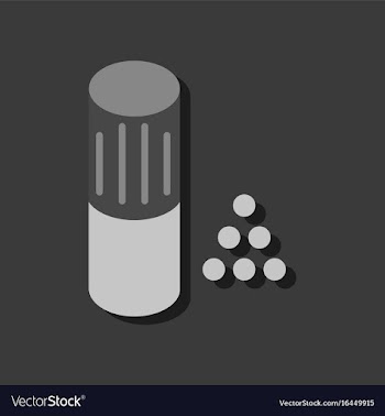 Flat icon design collection shotgun bullet in vector image