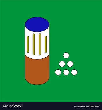 Flat icon design collection shotgun bullet vector image