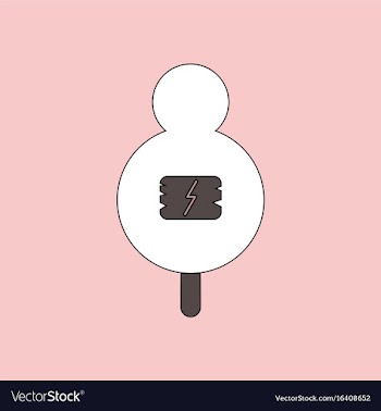 Flat icon design collection sign on tree vector image