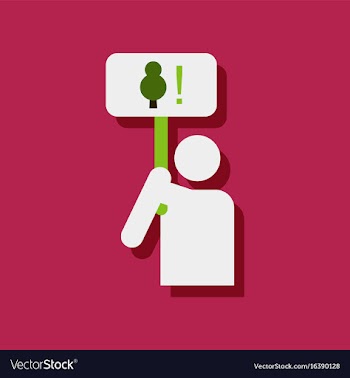 Flat icon design collection silhouette of protest vector image