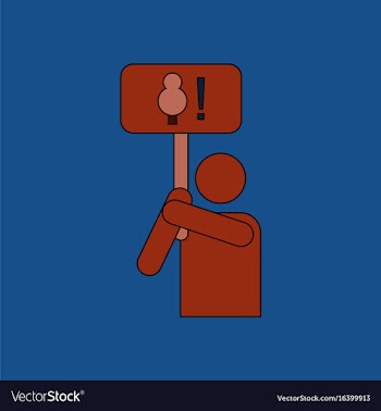 Flat icon design collection silhouette of protest vector image
