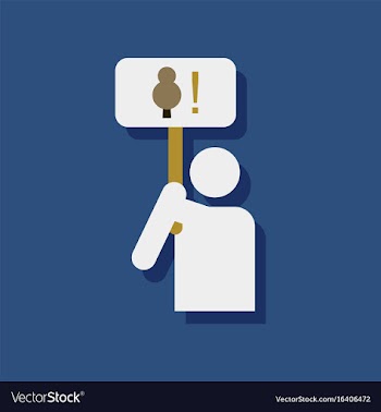 Flat icon design collection silhouette of protest vector image