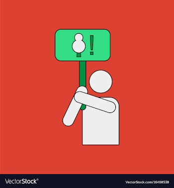 Flat icon design collection silhouette of protest vector image