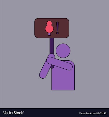 Flat icon design collection silhouette of protest vector image